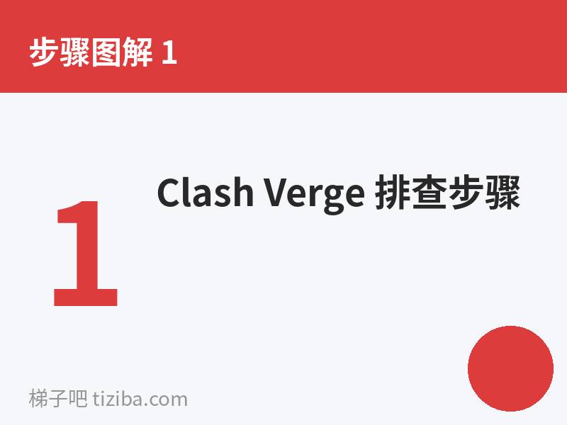 Clash Verge 排查步骤